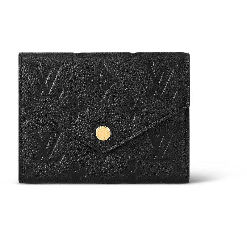 LOUIS VUITTON Victorine Wallet Black M64060