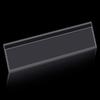 Clear Adhesive Shelf Tag Pockets Label Holders for DIY Organizing Bag Paper Card Labels Classify Items Office Storage Supplies