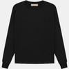 Fear of God Essentials SS22 Relaxed Crew Neck Sweatshirt Unisex Tops Black FOG-SS22-988