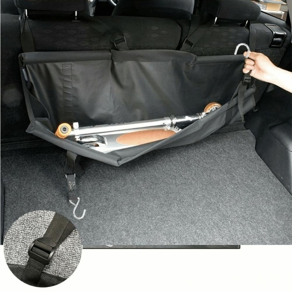 Wear Resistant Car Storage Bag Foldable Cargo Organizer Portable Utility Pouch Camping