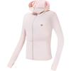 Solid Color Waist-Defining Breathable Sun Protection Jacket Women Jackets Light-Pink A51W421505ALP
