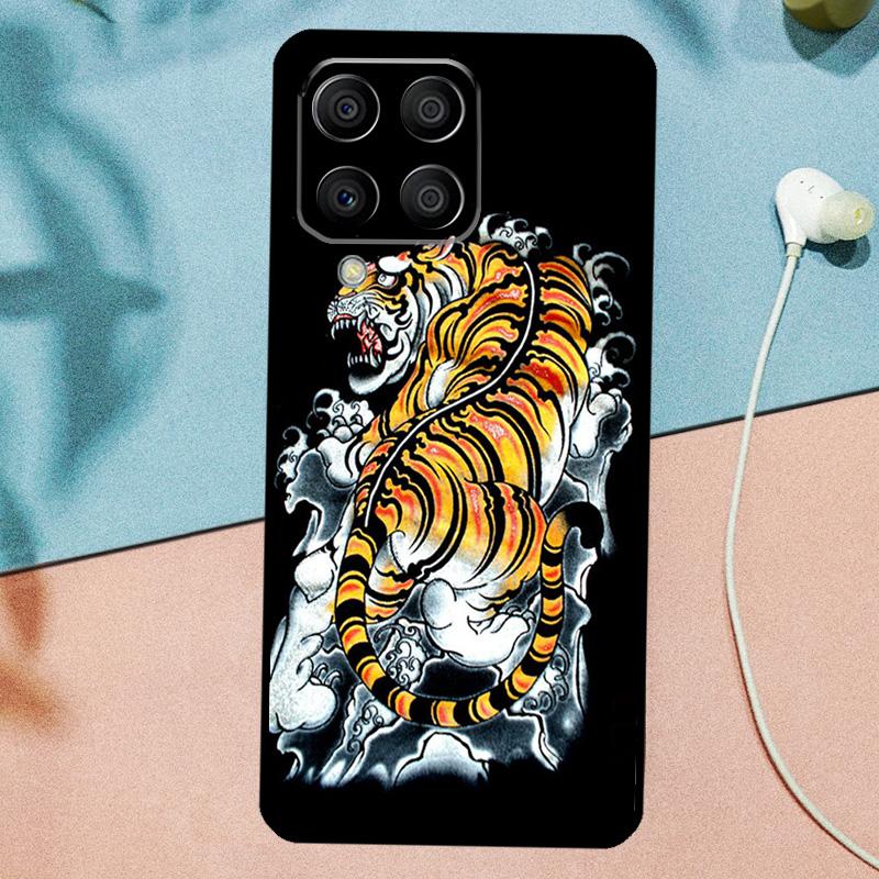 

Fashion Animal Tiger Art For Samsung Galaxy M14 M34 M54 M20 M06 M16 M12 M13 M15 M35 M55 M33 M53 M21 M31 M32 M52 Case Samsung M23