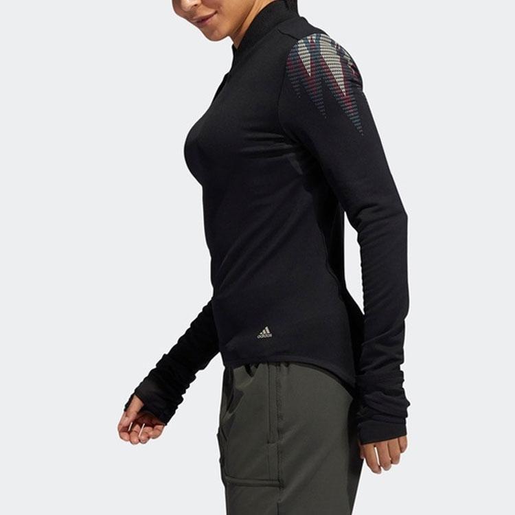 Adidas C.Rdy Slim Fit Training Long Sleeve T-Shirt Women Tops Black GC7223