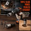 High Speed Steel Drill Bit Hole Saw 17mm Diameter High Speed Steel Cutter HSS Drill Bit  For Wood