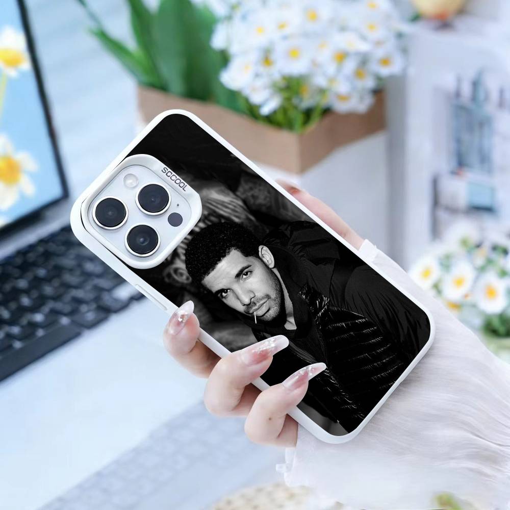 Singer Rapper D-Drake Phone Case For IPhone 16 17 15 14 12 13 Pro Max white Color Shockproof Cover