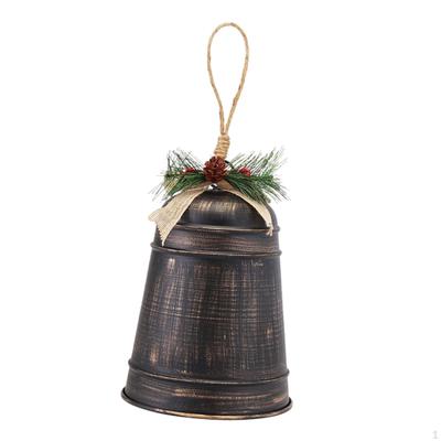 Weihnachtsglocke Ornament Anhänger Eisenkunst Weihnachtsbaumdekor Dekoration für Feier