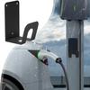 Universeller EV-Kabelhalter - Wandhaken für Elektrofahrzeug-Ladestationen, Schwarz