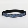 Rhinestone Elastic Wide Belt Flash Diamond Women's Versatile Waistband Fashionable Elastic Belt