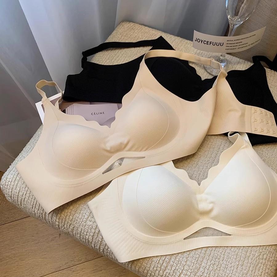 Soft support pull-up support seamless underwear women's small breasts gather and show large breasts Adjustment bra