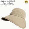 Big Brimmed Fisherman Hat Quick Drying Sunshade Hat Casual Summer Sun Hat  Ladies