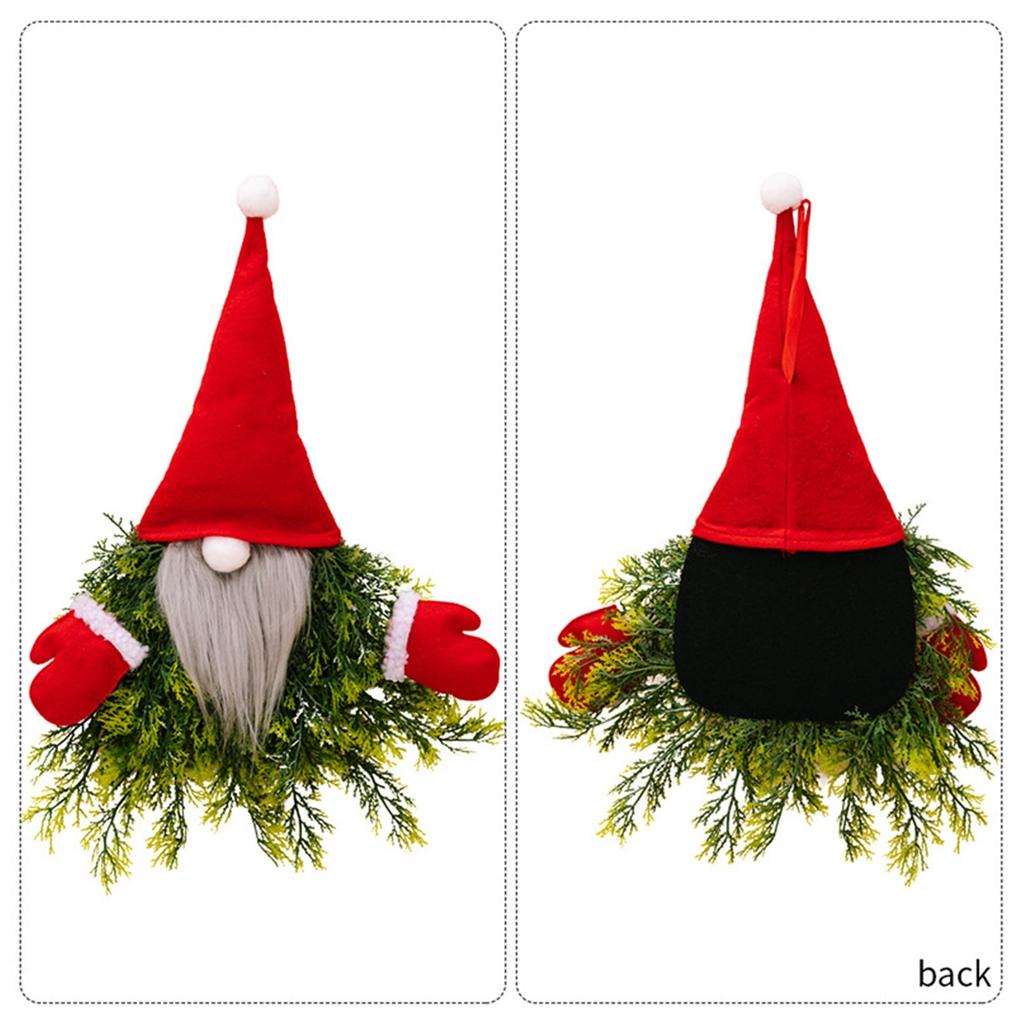 Merry Christmas Faceless Doll LED Luminous Gnome Lamp Plush Elf Santa Claus Ornaments Pendant Home Christmas Decor