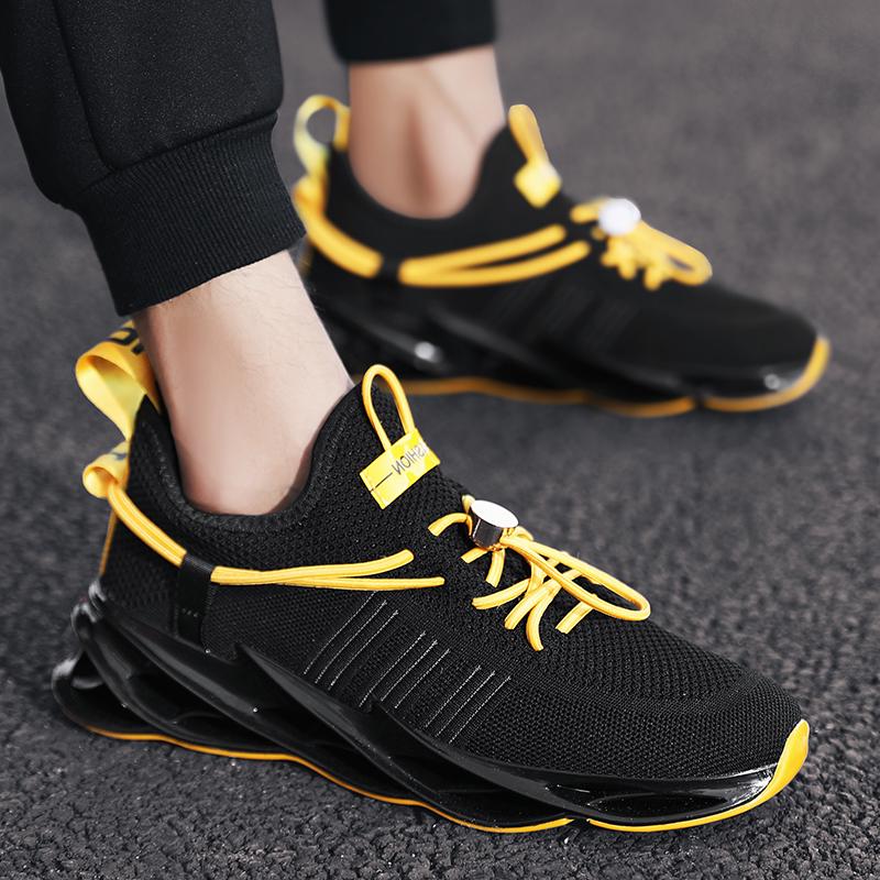 Buy Men's Casual Sports Shoes Fashion Breathable Running Shoes at ...