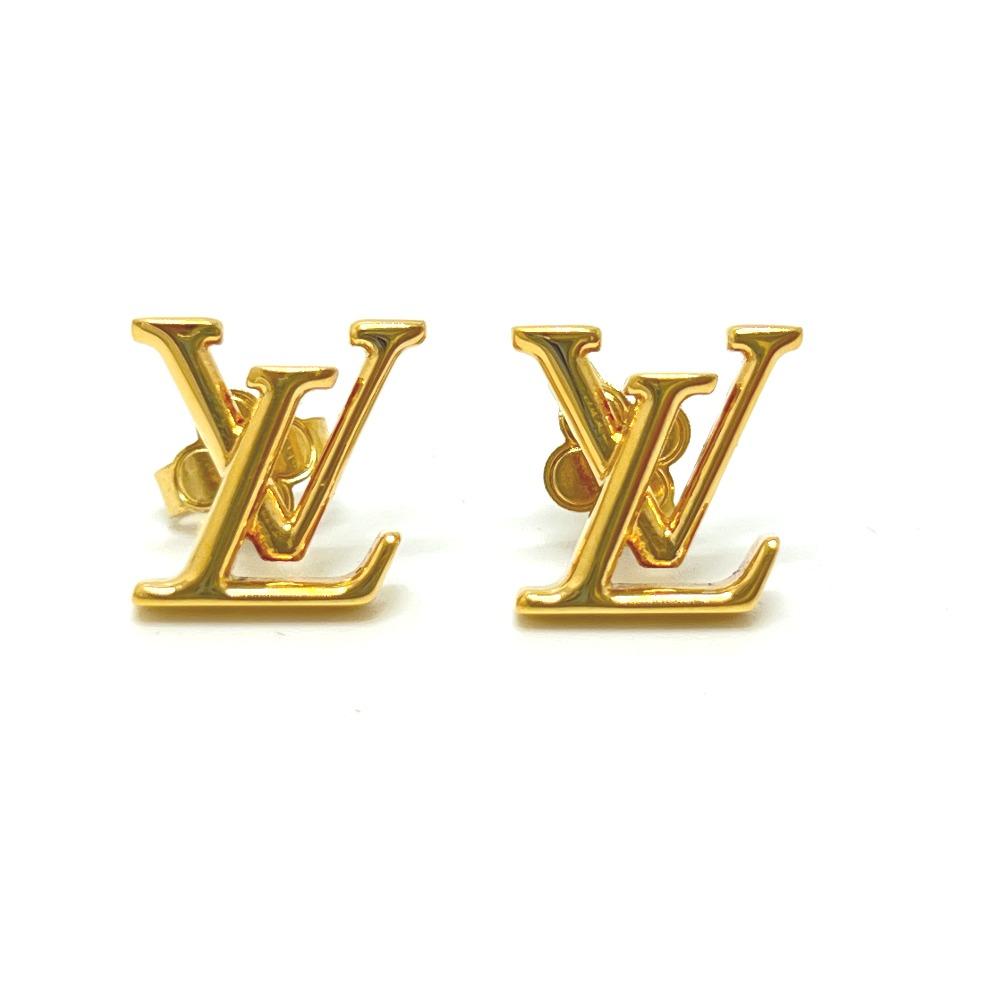 LOUIS VUITTON M00610 LV Iconic Dorelle Accessories Pierce Metal Gold