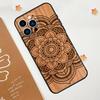 Buddha Jesus Guadalupe Wood Phone Case For iPhone 17 Pro Max 14 11 15 16 Pro Max 12 13 Mini 16 Plus 16e 17 Air Funda