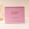 Portable 2027 Desktop Desk Calendar Standing Flip Calendar Academic Planner  Office Supply