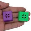 2Pcs Billiard Chalk Case Billiard Chalk Holder Chalk Storage Billiard Chalk Protective Cover Billiard Cue Chalk Holder