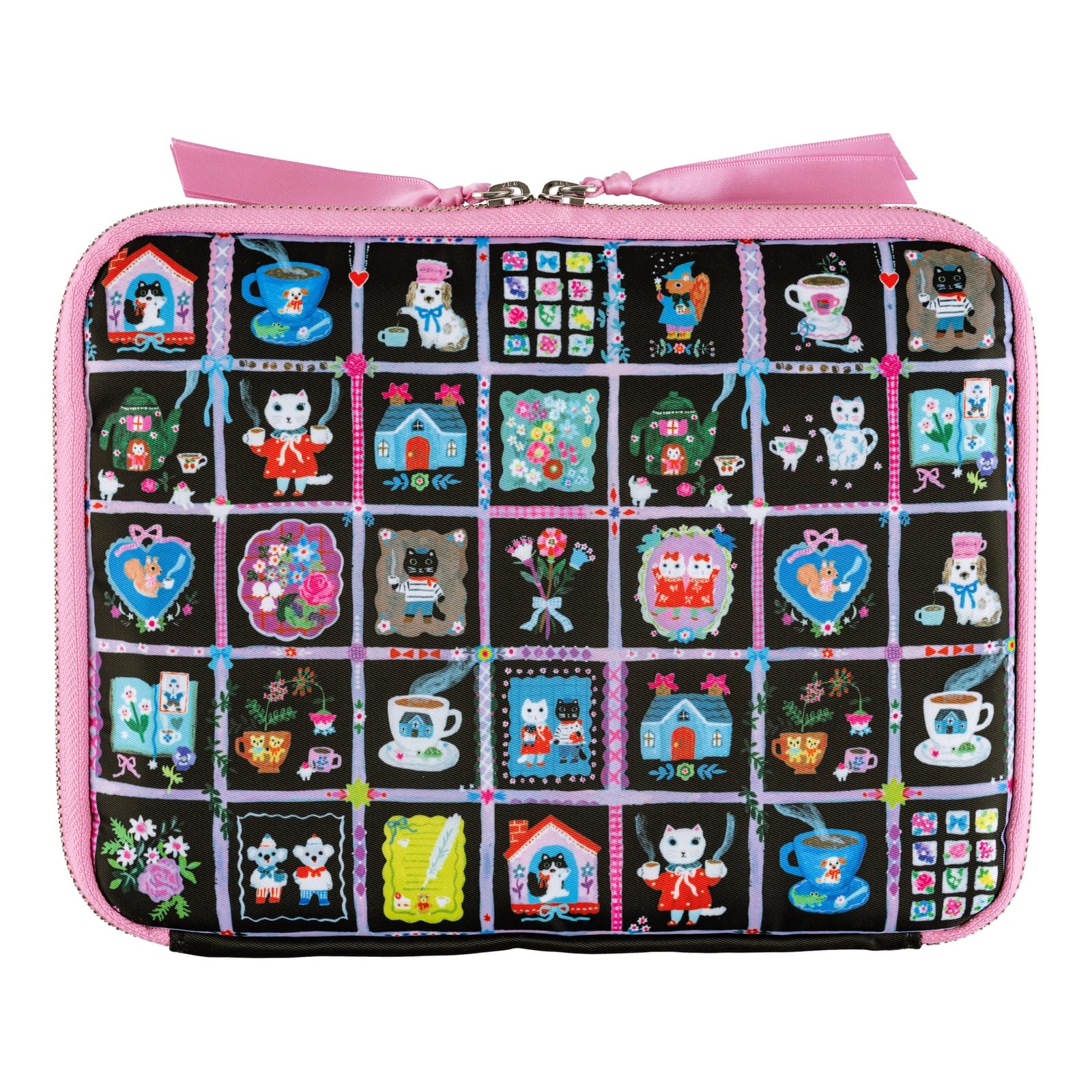 

Almost Daily Large Drawer Pouch / Kitagishi Yumi / With Coffee