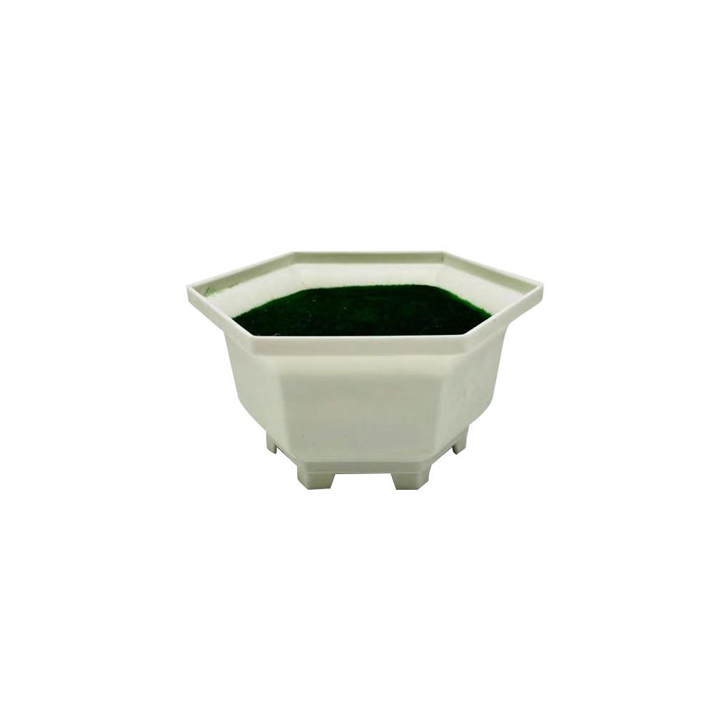Bonsai Hexagonal Geometric Plastic Plant Flower Pot For Living Room And Office