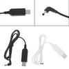 USB To DC Power Charging Cable 4.0x1.7mm Plug 5V 1A 6V 12V Power Charging Cable for PSP 1000/2000/3000 for Speaker Router LED