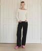 Delaidy Poetic Denim Pants (Black)