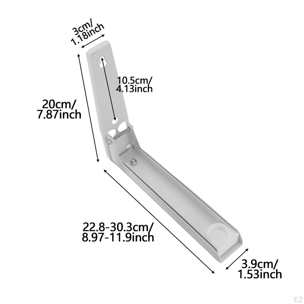 Carbon Steel Microwave Oven Bracket Accessories Retractable Extendable Adjustable Practical Wall