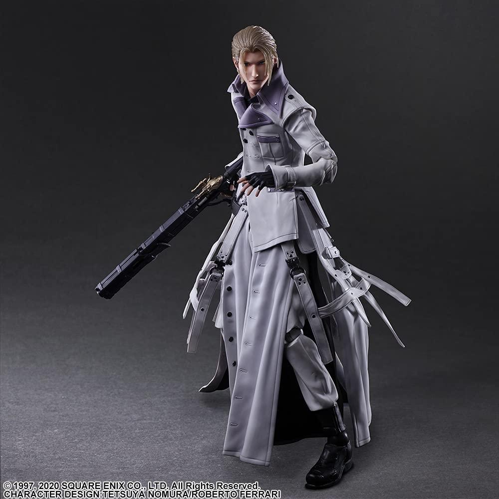 Final Fantasy VII Remake PLAY ARTS Kai Rufus Shinra PVC Painted Movable Figure