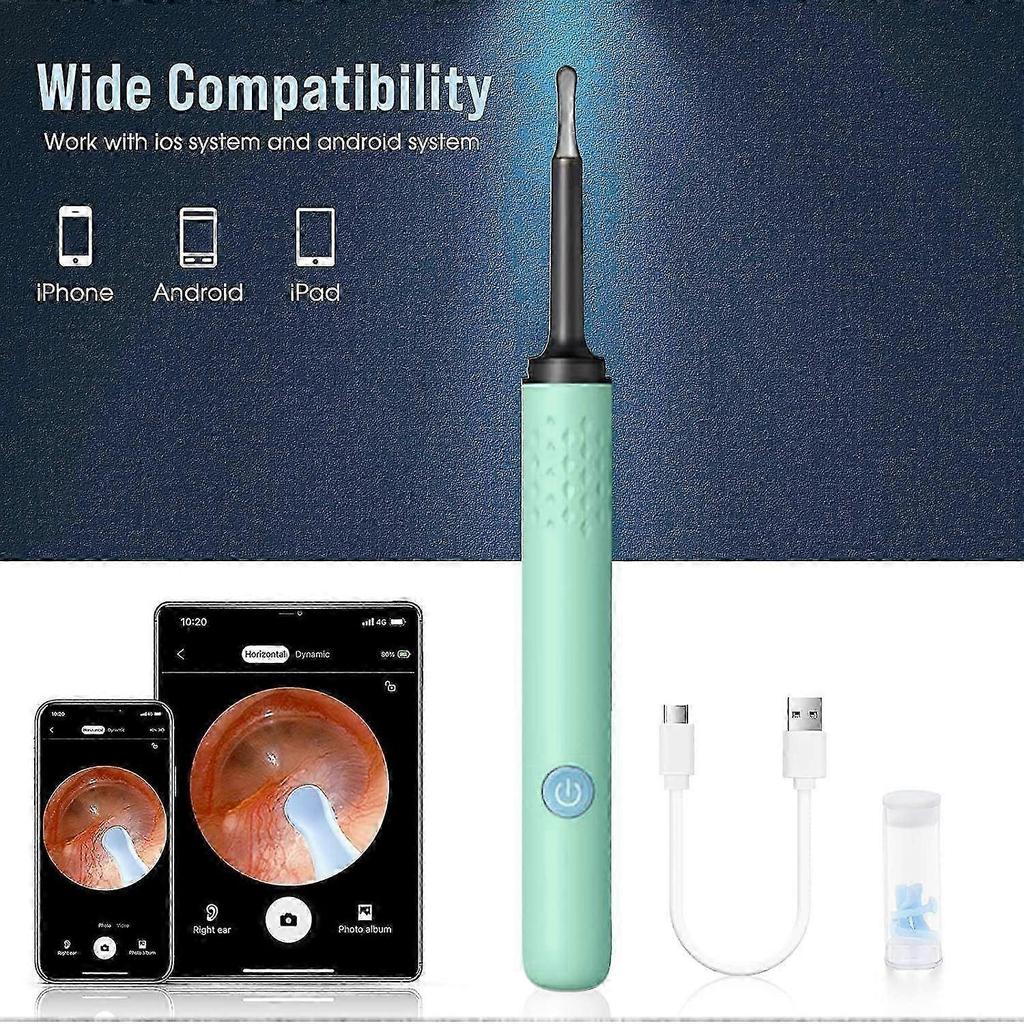 2025 Latest Model Ear Wax Removal Tool with Camera and Light, Ear Cleaner with 1080P HD Endoscope, Safe & Gentle Earwax Remover for Adults and Kids