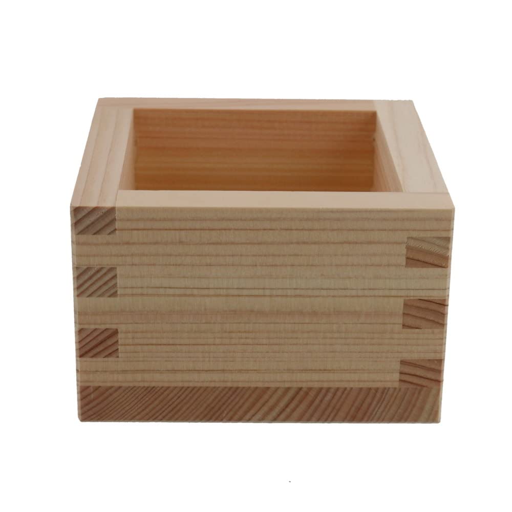 EAST table Masu measuring 1 go Hinoki Made in (East Table) (wooden cup), (180ml), cypress, Japan, 919-002