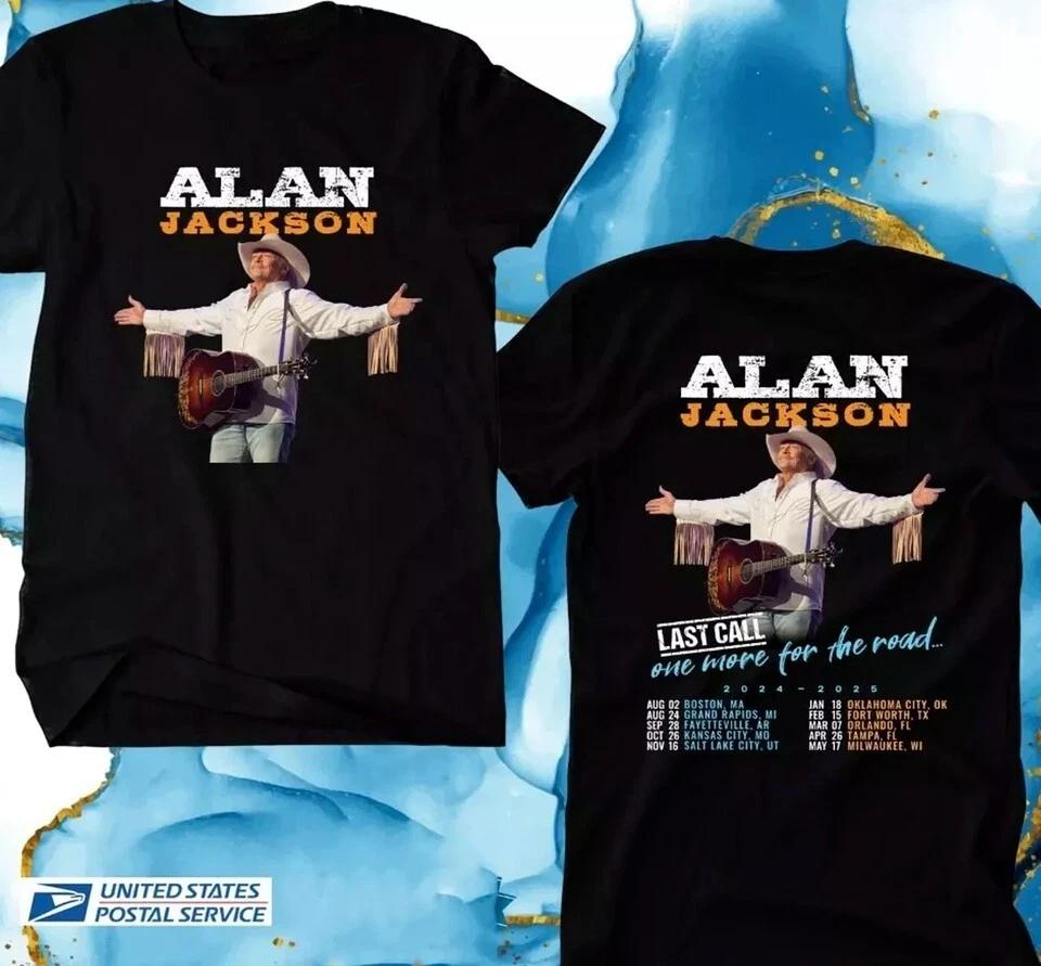 АЛАН ДЖЕКСОН LAST CALL ONE MORE TOUR 2024-2025, футболка АЛАН ДЖЕКСОН L