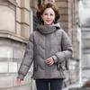 Women's Loose Thickened Short Down Jacket for Middle-Aged & Elderly