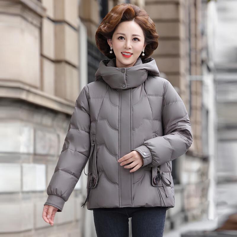 Women's Loose Thickened Short Down Jacket for Middle-Aged & Elderly