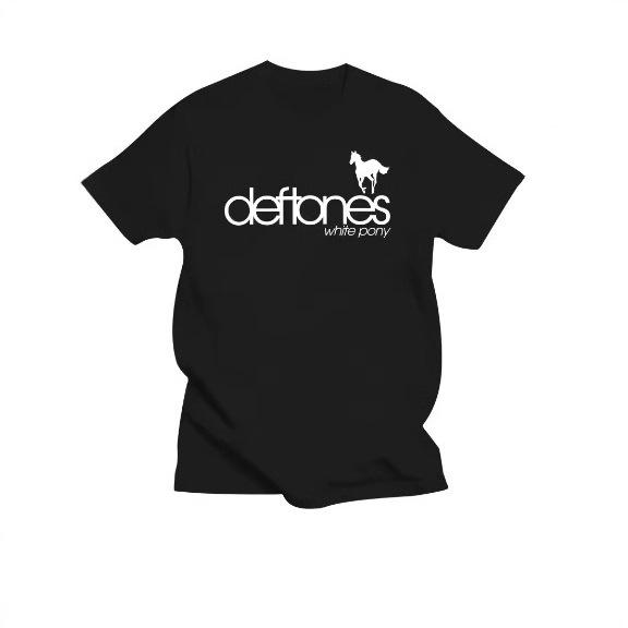 Fashion Women's T-Shirt Horror DEFTONES Skull T-Shirt Men's Harajuku Gothic Black T-Shirt Summer Boy Girl Street
