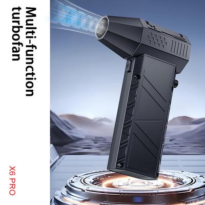 Mini Ventilador Turbo Jet 140000RPM Elétrico Removedor de Pó de Ar Comprimido Recarregável Sem Fio Soprador de Ar Elétrico Ventilador Turbo