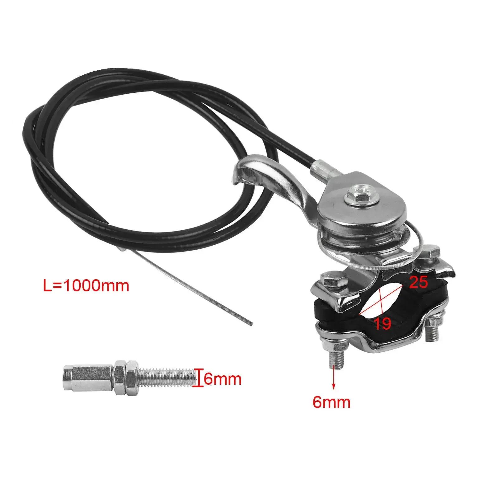 

Throttle Control Cable 100cm Kit for HONDA GX160 GX200 Compactor Trowel Manual Throttle Switch Controller