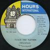 7-Zoll-Schallplatte NINJAMAN Teach The Nation NONE Hours Internati 1994 Jamaika Reggae Ska Dub Gebraucht