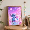 Disney Stitch Painting by Numbers Hand Filled Drawing Art Kit Home Decor