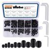 200Pcs Concave End Set Screw Set 304 Stainless Steel DIN916 Concave End Machine Rice Screw