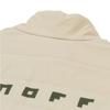Onoff Men S Woven Color Block Half Zip Fleece T ShirT Of9103gb Beige