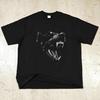 Streetwear Dog Graphic T-Shirt Cotton Tshirt Unisex Tops Tees Summer Short Sleeves T Shirt