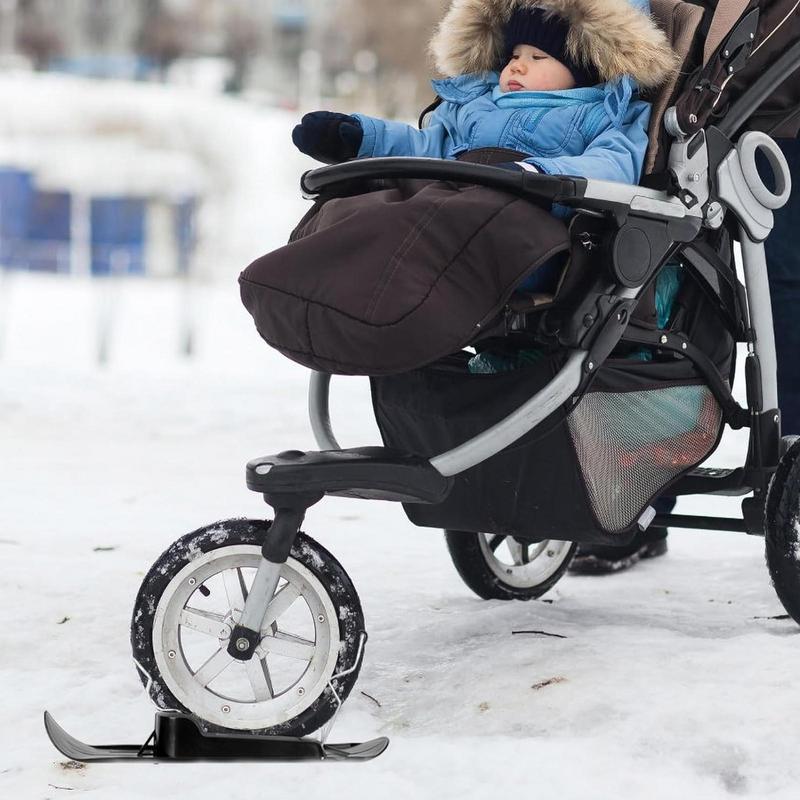 Vinterbalanscykel Snökälke Cykling Snowboard Skidkit Lätta skidor Ställ Parkeringsställ För Skateboardparker Golfbilar