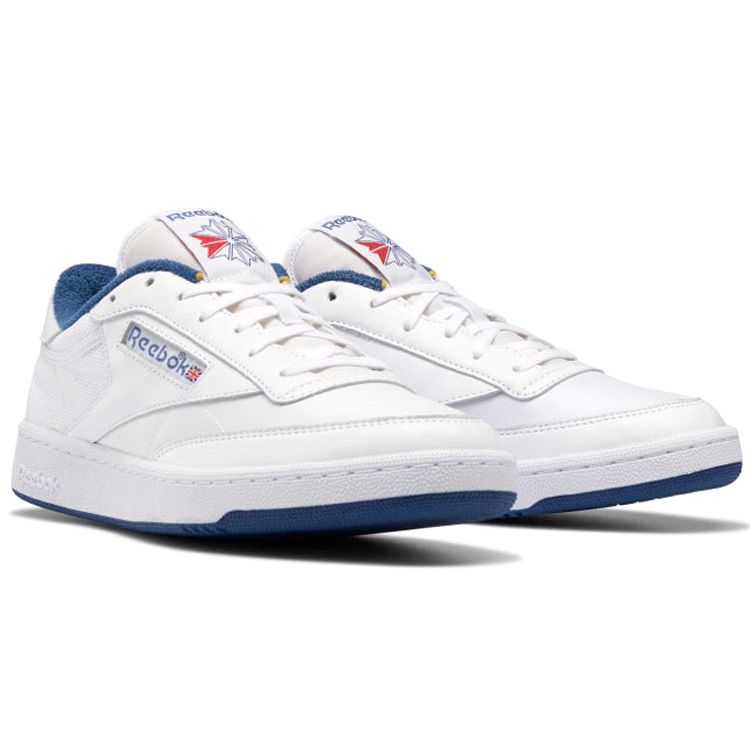 Reebok Club C 85 TV Comfortable Casual Low-Top Sneakers Unisex Sneakers White GX5419