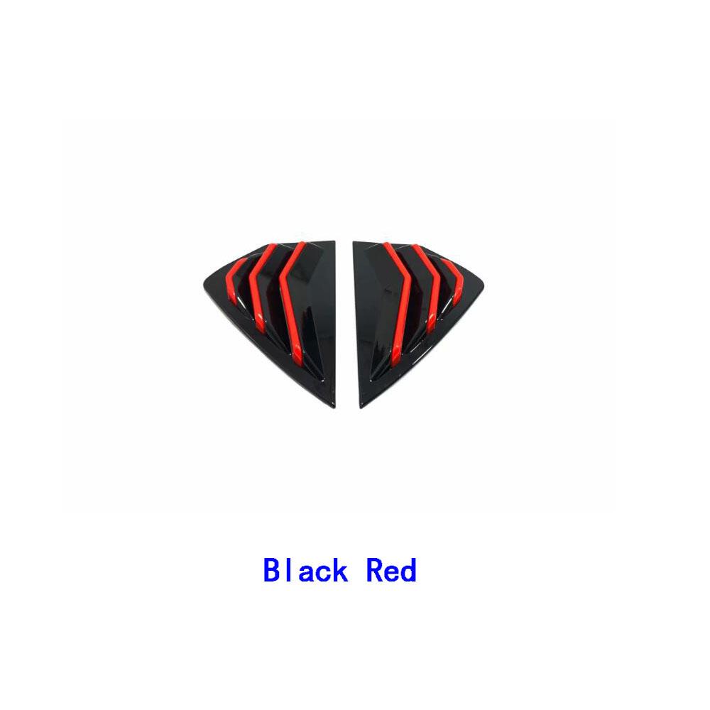 For Mazda 3 Mazda3 Axela M3     Car Cover Trim ABS Black Rear Back Door Window Shades Blinds Stick Lamp Frame style 1