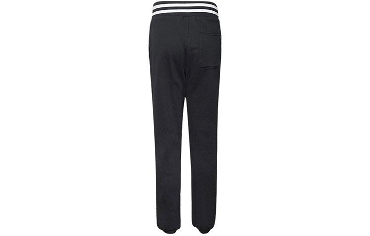 Men's Pants Converse Knitted Sweatpants Men's Black Moderate Straight Fit Pants