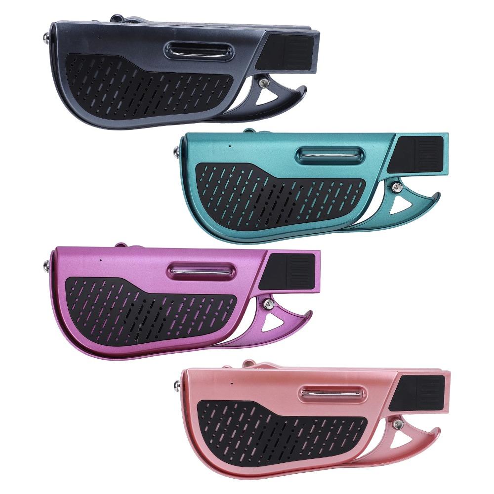 Foldable Electronic Guitar Toy for Kids 7 Notes Keys Rechargeable Battery Portable Music Educational Instrument Travel Gift