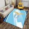 Blue Carpet with SS Lazio Logo suitable as a non-slip mat for the living room or bedroom sofa
