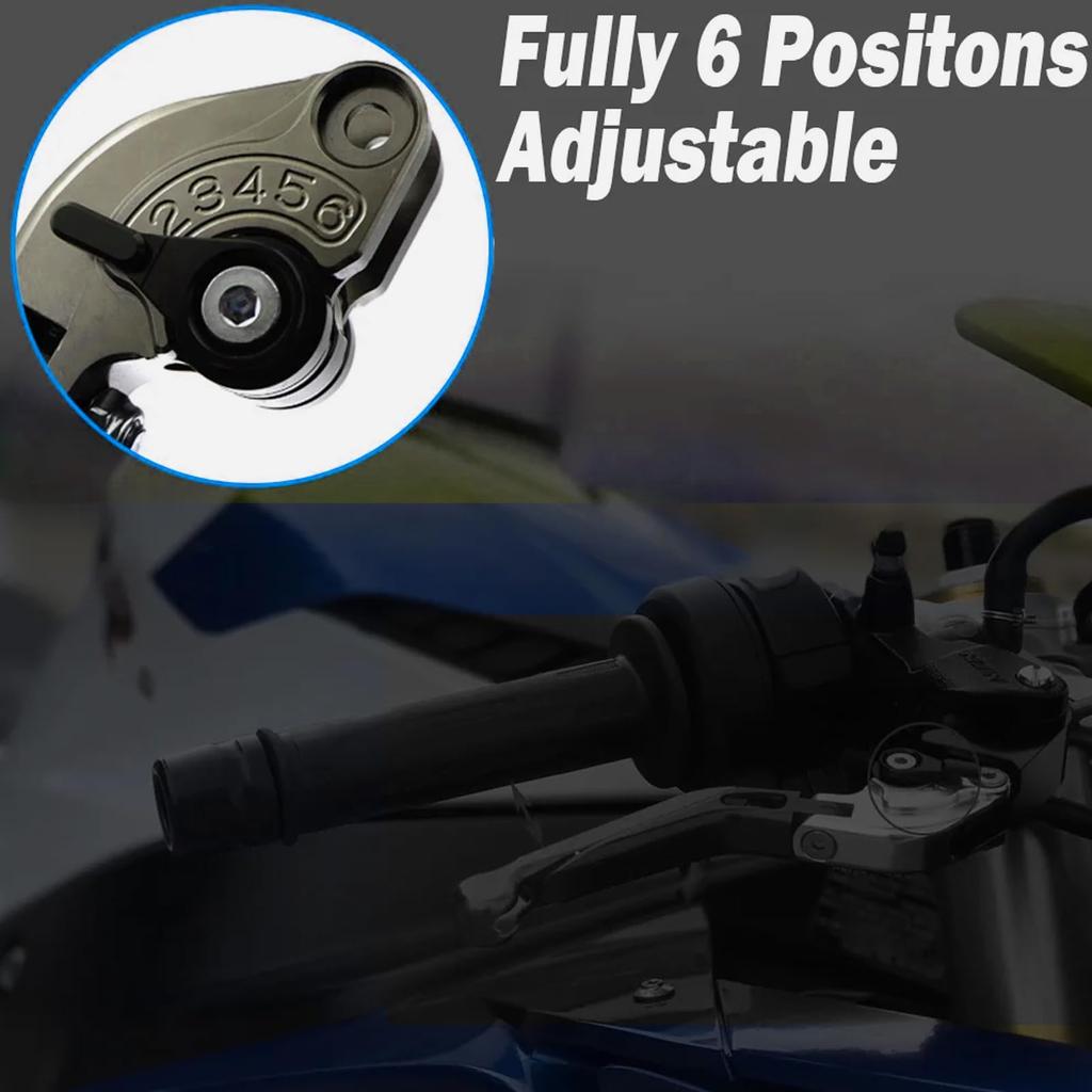 XIAXIA For NMAX 155 NMAX 125 2025 Adjustable Folding Scooter Brake Clutch Lever Handle nmax155 nmax125 2020-2025 Motorcycle Accessories (Titanium)