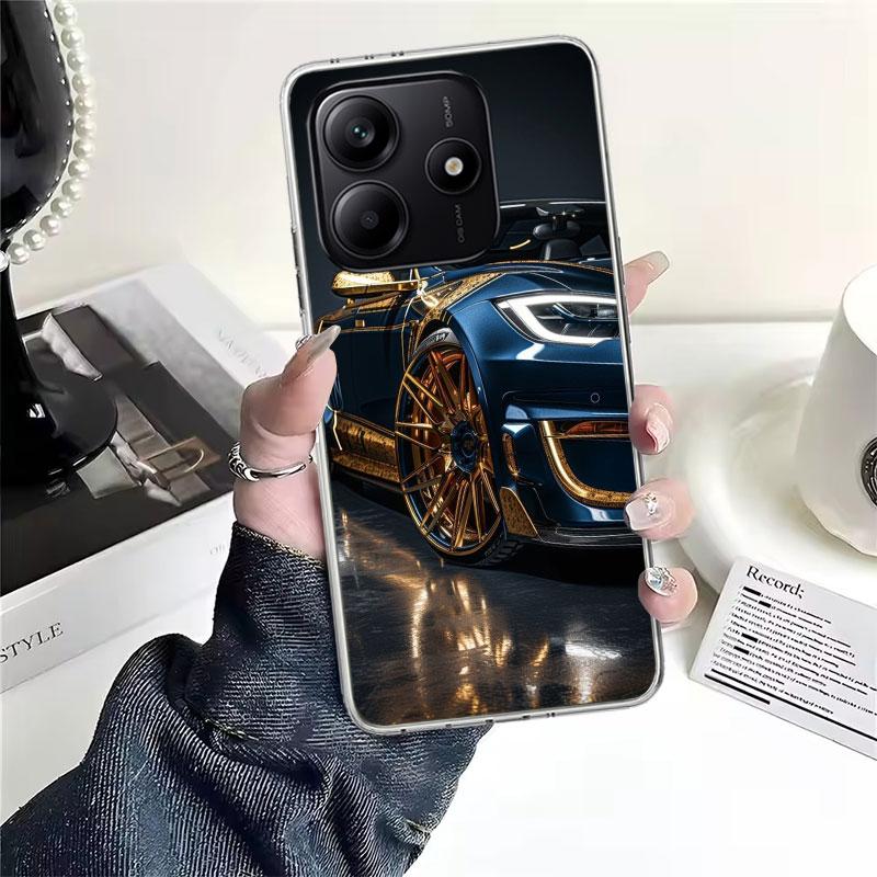 Electric Car M-Model S 3 Soft Phone Case For Xiaomi Redmi Note 15 14 14S 13 12 Pro Plus 12S 11 11S 11E 10 10S 11T 5G Fundas Coqu