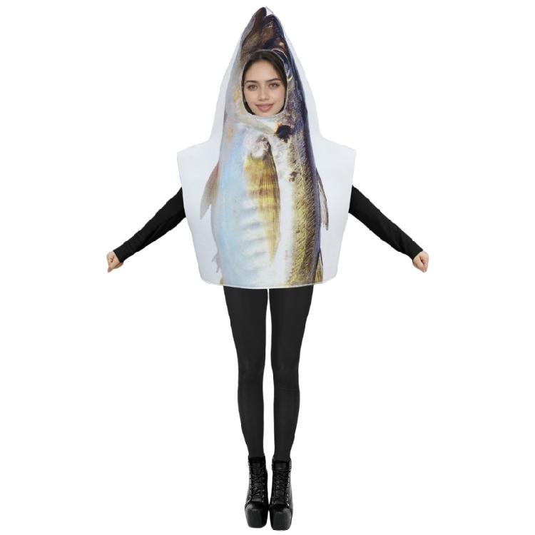 

Adult Fish Costume Halloween Suit Funny Animals Cosplay Costume Accessories For Festival Gatherings And Creative Parties 1