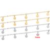 1 Meter Stainless Steel 6mm Disc Handmade Chains DIY Jewelry Making Necklace Accessories Bracelet Supplies Anklets Body Chains