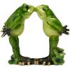 Nordic Yoga Frog Pastoral Animal Resin Crafts Abstract Yoga Frog Sculpture Cartoon Animal Living Room Ornaments Home Decoration